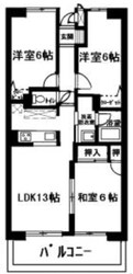 パラドールしんとしんの物件間取画像